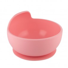 Canpol babies Silicone Suction Bowl 330 ml, pink