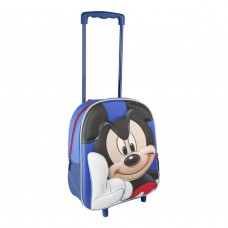 Cerda 3D Small backpack on wheels Mickey Mouse