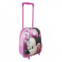 Cerda Детска малка раница на колела 3D Minnie 