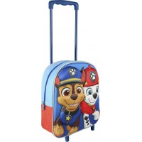 Cerda 3D Small backpack on wheels Paw Patrol