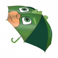 Cerda Детски 3D чадър Pj Masks, Зелен