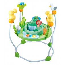 Chipolino Musical аctivity center/ jumper  Jump and Play, green