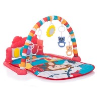 Chipolino Musical activity play mat Monkey, red