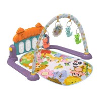 Chipolino Musical activity play mat Zoo party, purple