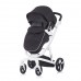 Chipolino Baby stroller 3 in 1 Electra black/white frame