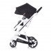 Chipolino Baby stroller 3 in 1 Electra black/white frame
