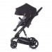 Chipolino Baby stroller 3 in 1 Electra black/black frame