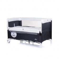 Chipolino Foldable travel cot with drop side Relax