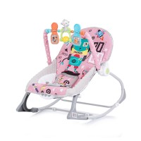 Chipolino Музикален бебешки шезлонг Baby Spa, розов Chipolino Музикален бебешки шезлонг Baby Spa, розов