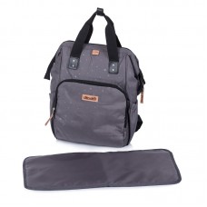 Chipolino Backpack/diaper bag, platinum