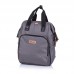 Chipolino Backpack/diaper bag, platinum