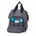 Chipolino Backpack/diaper bag, platinum