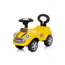 Chipolino Musical ride on car Go Go, yellow
