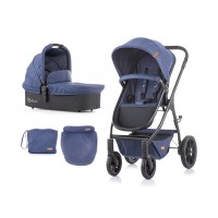 Chipolino Baby Stroller Avia 2 in 1 blue linen Chipolino Baby Stroller Avia 2 in 1 blue linen