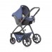 Chipolino Baby Stroller Avia 2 in 1 blue linen