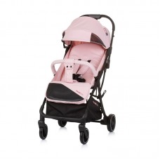 Chipolino Baby Stroller with auto-folding Kiss, flamingo