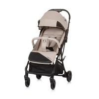 Chipolino Baby Stroller with auto-folding Kiss, macadamia