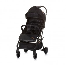 Chipolino Baby Stroller with auto-folding Kiss, obsidian