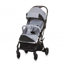 Chipolino Baby Stroller with auto-folding Kiss, ash grey