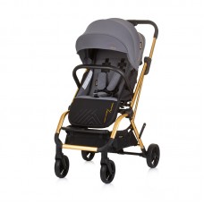 Chipolino Baby stroller with seat rotation Twister, granite