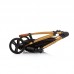 Chipolino Twin Stroller Duo Smart, obsidian/gold