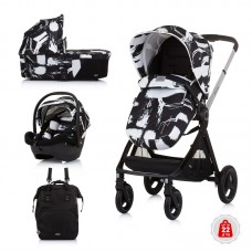 Chipolino Baby Stroller Elit 3 in 1, ink art 