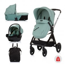Chipolino Baby Stroller Elit 3 in 1, pastel green