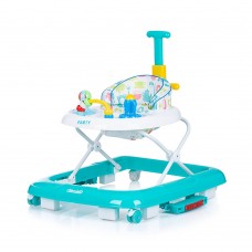 Chipolino Musical baby walker 4 in 1 Party, mint