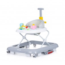 Chipolino Musical baby walker 4 in 1 Party, platinum