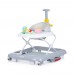Chipolino Musical baby walker 4 in 1 Party, platinum