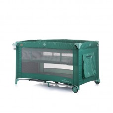 Бебешка кошара за спане и игра Дормео, авокадо