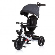 Chipolino Foldable kid's toy tricycle Alpha, graphite