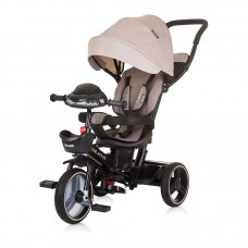 Chipolino Kid's toy tricycle Be Active, macadamia