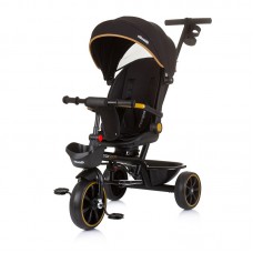 Chipolino Tricycle with canopy Max Sport, obsidian