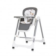 Chipolino High chair and swing 2 in 1 Milk shake, ash grey