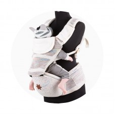 Chipolino Baby carrier Hip Star Fly, multicolor