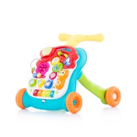 Chipolino Musical baby walky  2 in 1 Multi green