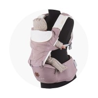 Chipolino Baby carrier and hip seat Hip Star, rose water