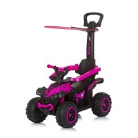 Chipolino Musical ride on car with handle ATV, pink