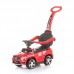 Chipolino Количка за яздене с дръжка Mercedes Benz GL63 AMG, червена