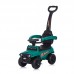 Chipolino Musical ride on car with handle and canopy Safari, mint