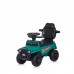 Chipolino Musical ride on car with handle and canopy Safari, mint