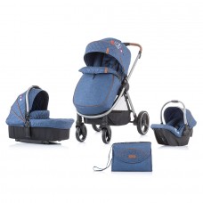 Chipolino Baby Stroller Prema 3 in 1 denim
