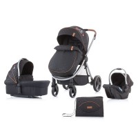 Chipolino Baby Stroller Prema 3 in 1 onyx