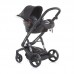 Chipolino Baby Stroller Electra 3 in 1 black - gold