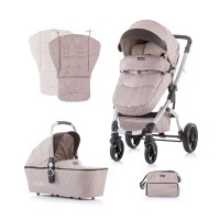 Chipolino Baby Stroller and carry cot Malta mocca