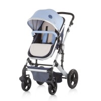 Chipolino Бебешка комбинирана количка с трансформираща седалка Тера скай