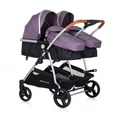 Chipolino Twin Stroller Duo Smart, lilac