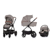 Chipolino Baby Stroller Prestige 3 in 1, tiramisu