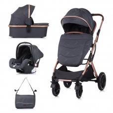 Chipolino Baby Stroller Zara 3 in 1, anthracite